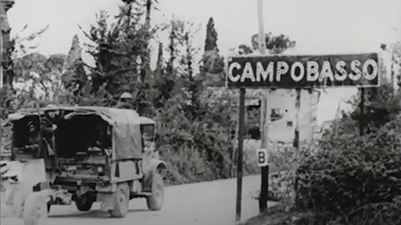 Video: l’ingresso dei militari canadesi a Campobasso nell’ottobre del 1943